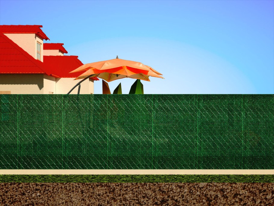 Сетка политарп 80 маскировочная на забор