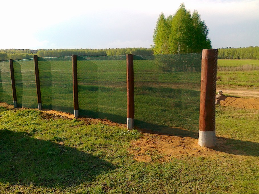 Лента ПВХ для забора рабица