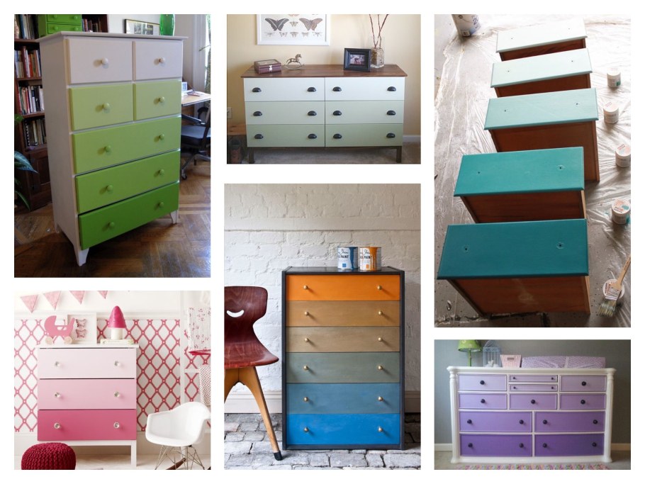 Перекраска комода