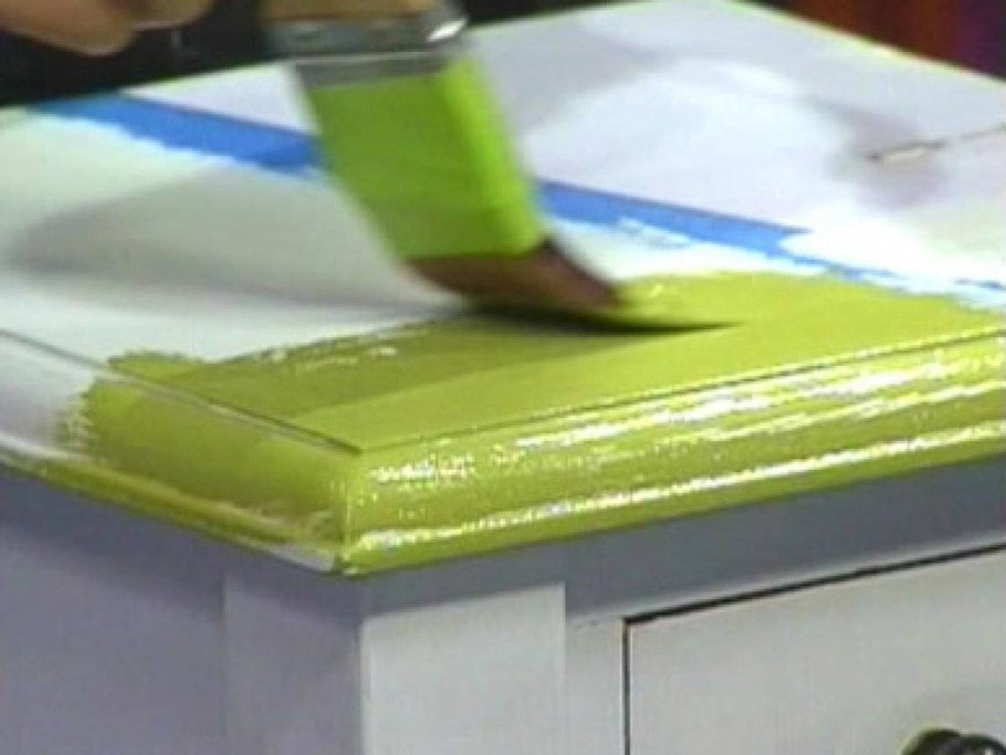 Мастер класс по покраске мебели