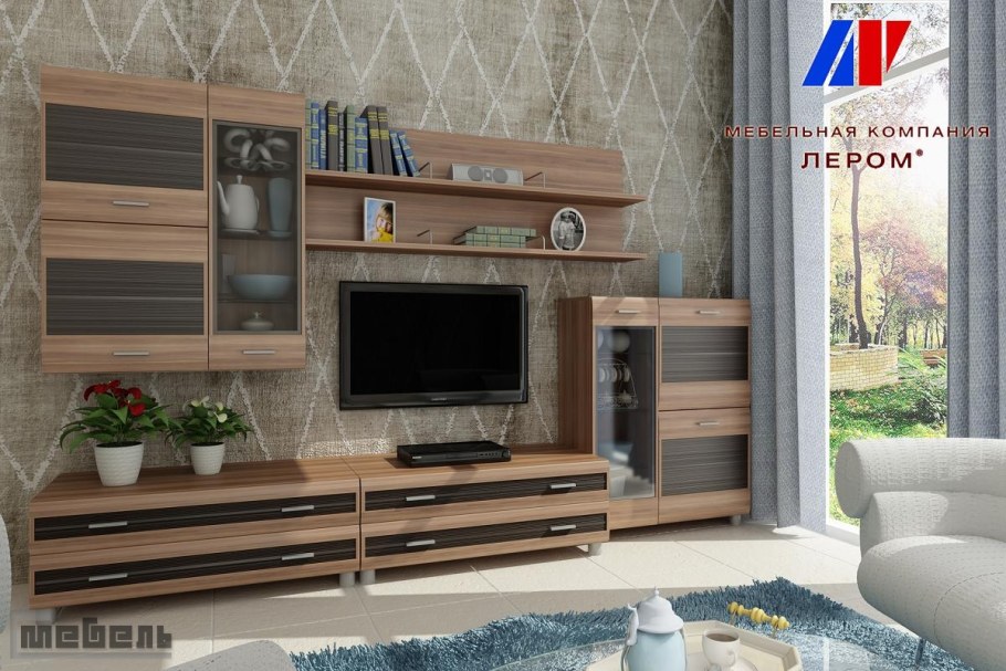 Цвет слива Валлис мебель Лером