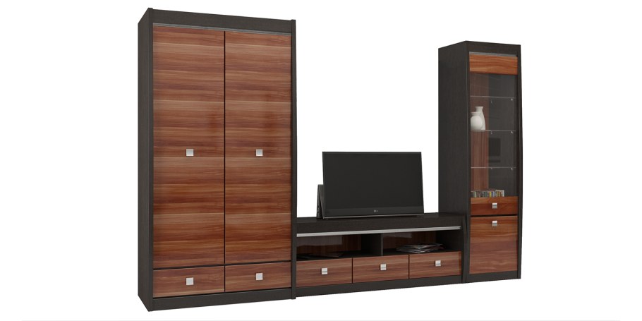 Прихожая Классик венге слива Валлис