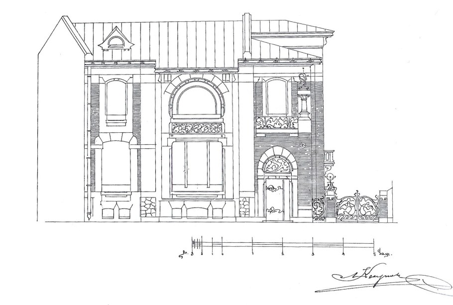Ар нуво архитектура чертежи