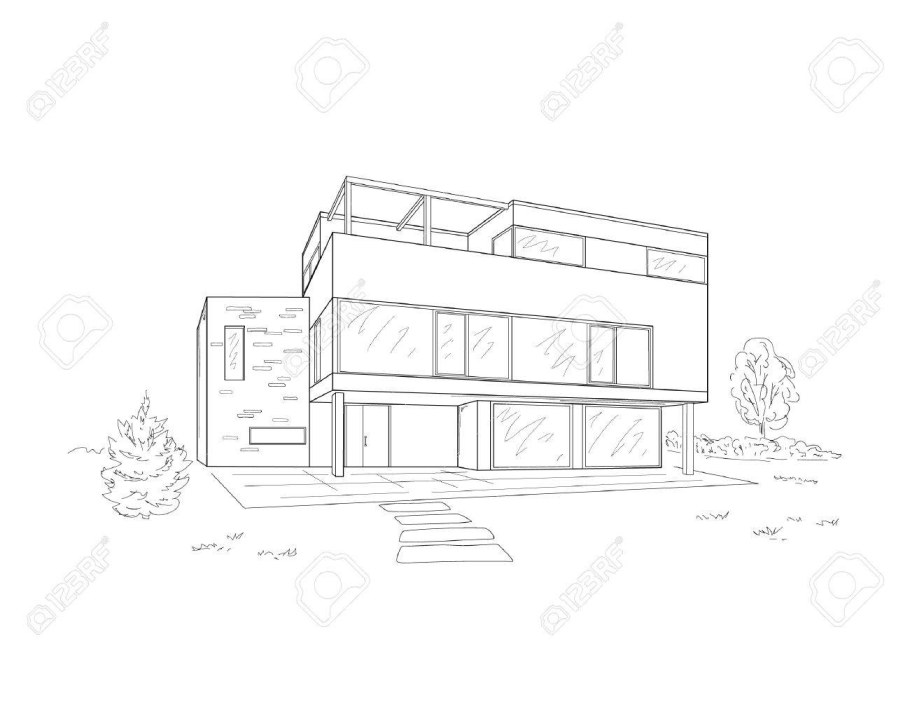 Модерн архитектура план