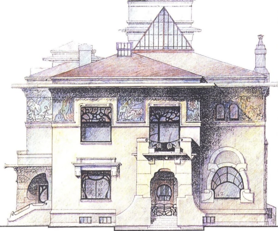 Эскиз архитектурного сооружения