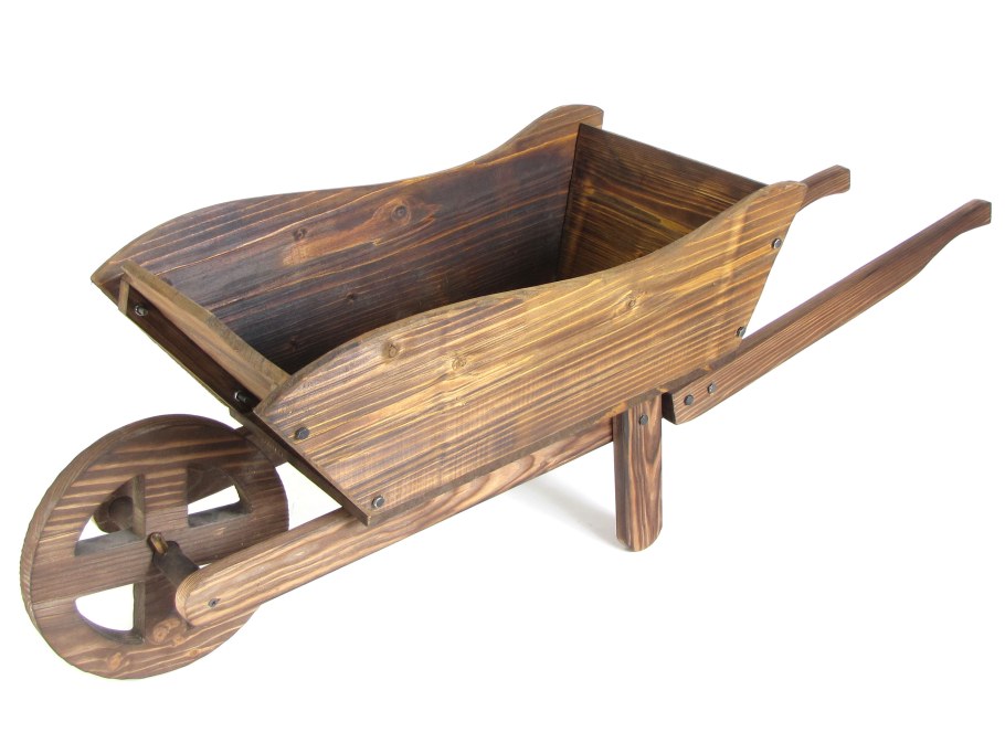 Телега декоративная для сада для цветов