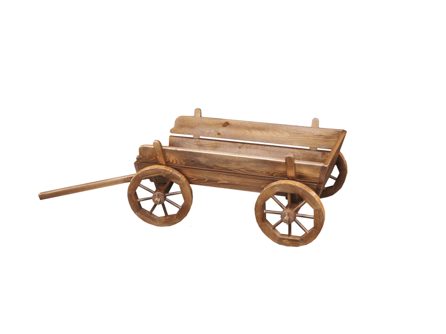 Телега декоративная для сада