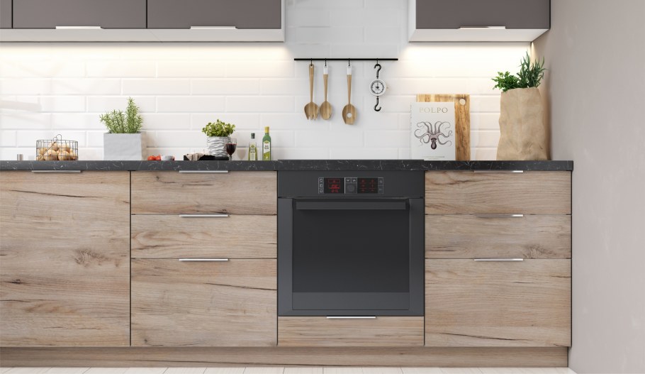 Модульная кухня Равенна тренд/тренд софт крафт серый/мокко серый