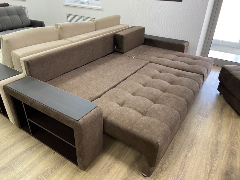 Диван Boss ALKANTARA шоколад