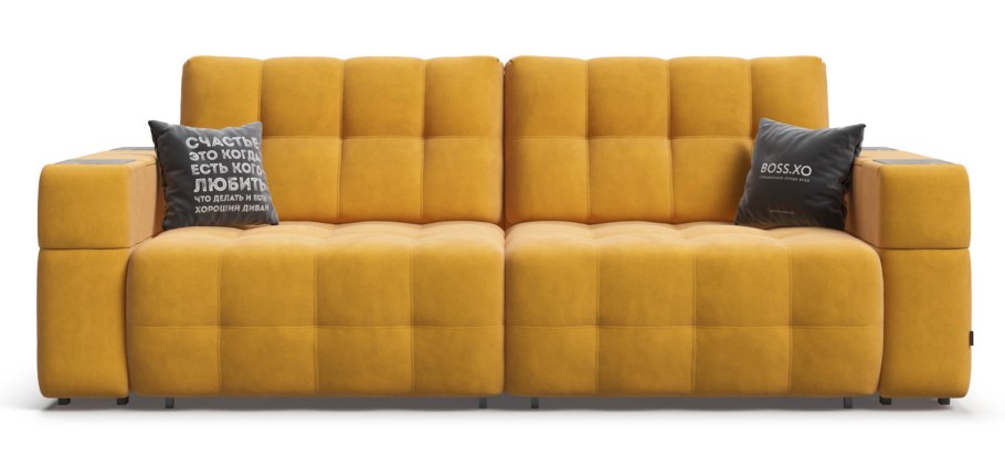 Диван Boss велюр Monolit Санд