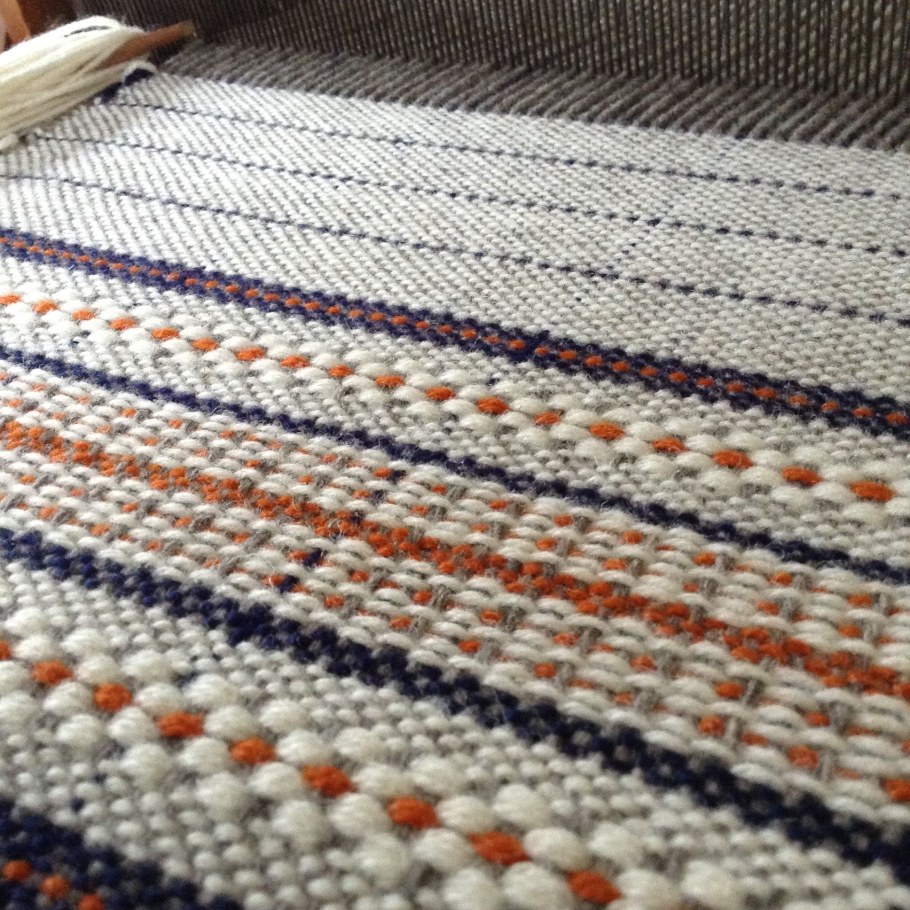 Имитация ткачества вышивка