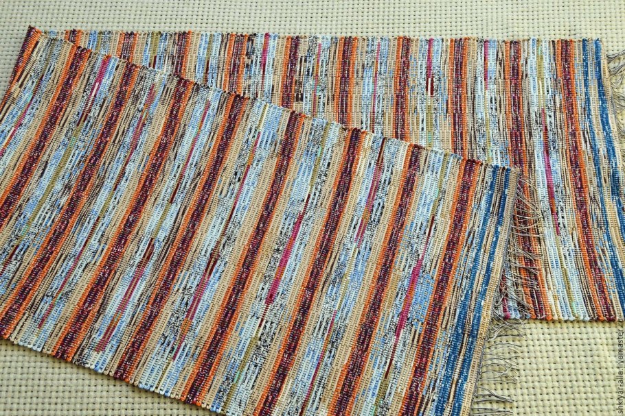 Тканый коврик