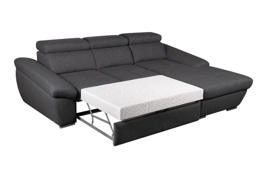 Диван Камелот с канапе (2р+1) (Tornado Silver,