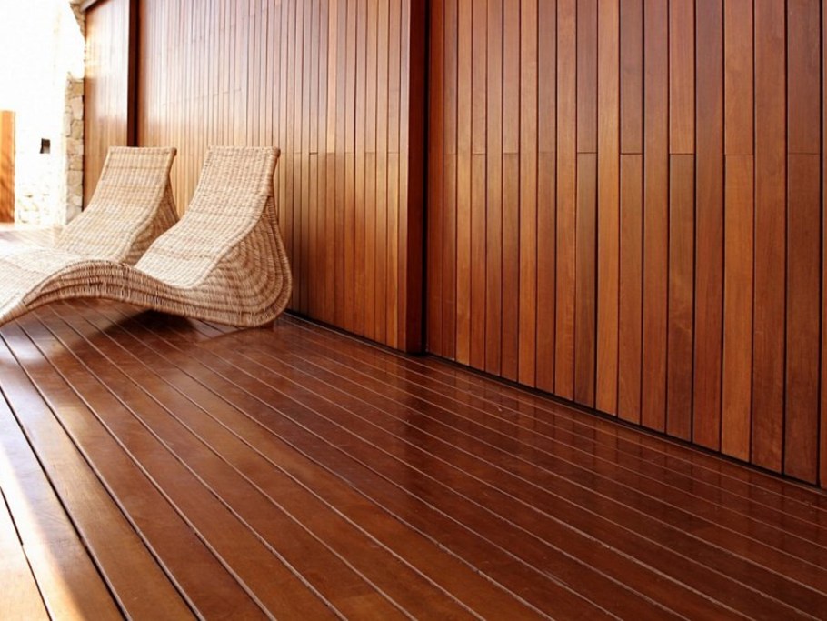 Отделка планкен лиственница