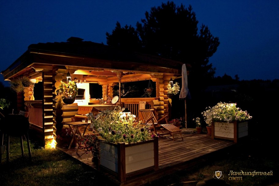 Вечер на даче