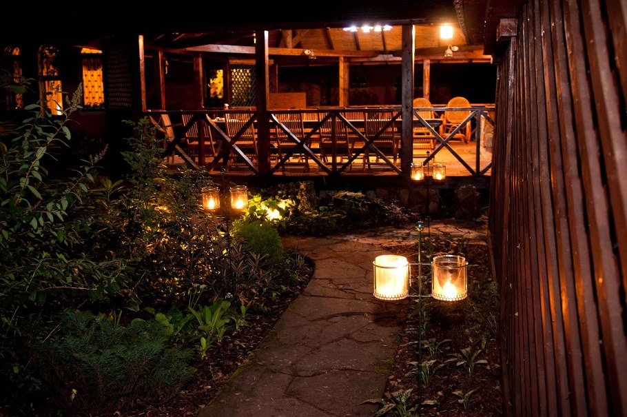 Освещение в беседке