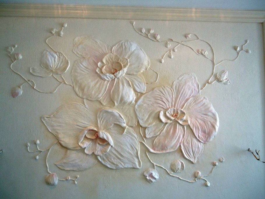 Панно из декоративной штукатурки