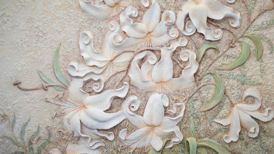 Барельеф магнолии Юлия Быковская