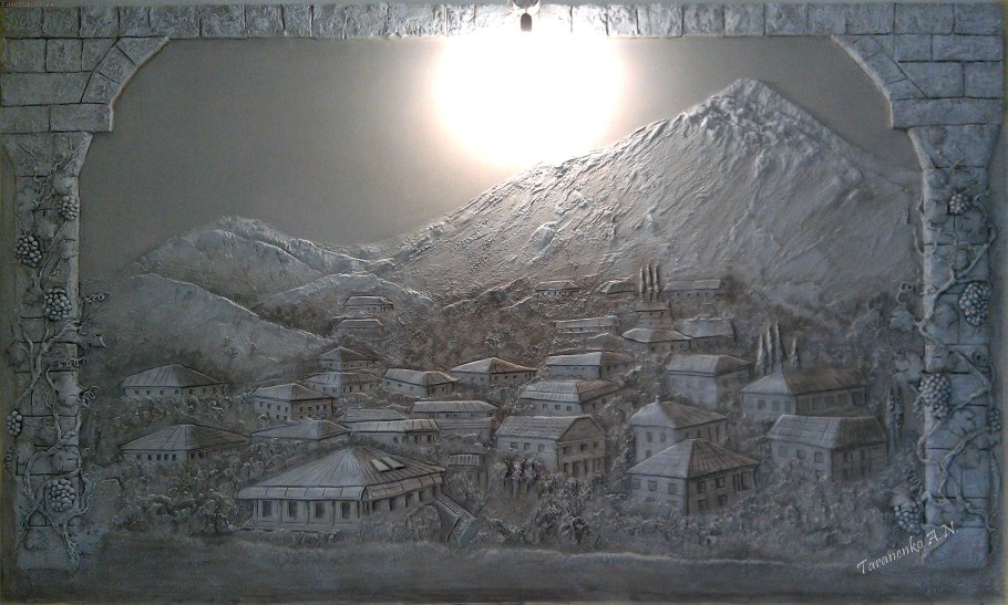 Александр Вакуленко барельеф замок