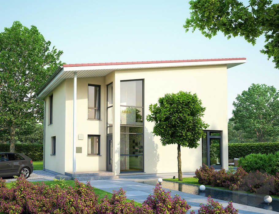 Проекты домов и коттеджей с гаражом на склоне