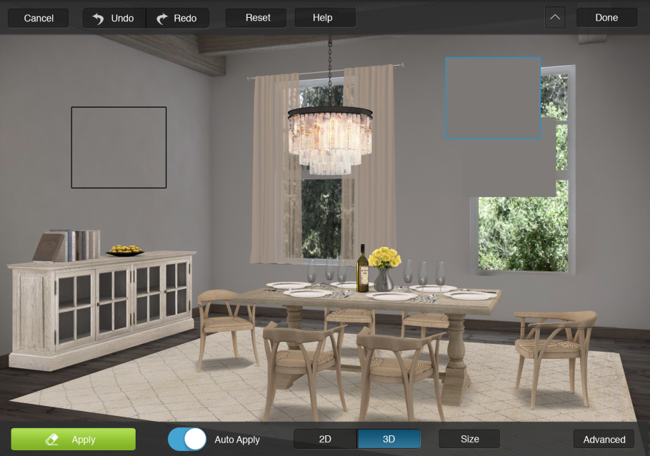 3д визуализация интерьера в программе homestyler