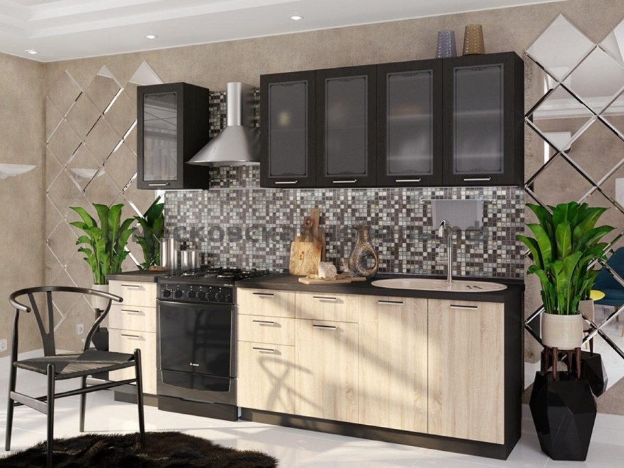 Кухня Брауни дуб сонома модули