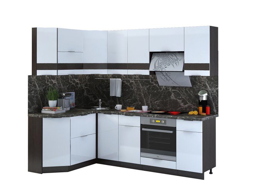 Кухня Терра Глосс Сурская мебель