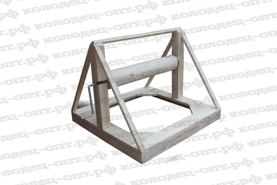 Макет колодца из бумаги