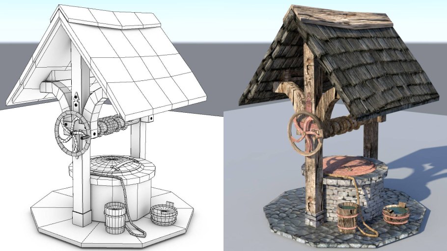 Колодезный домик