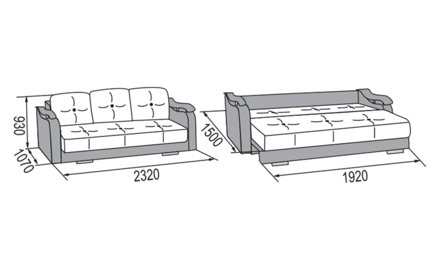Диван Мэдисон Hoff
