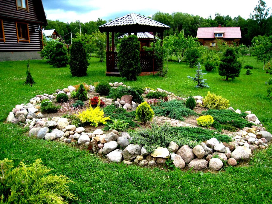 Рокарий- Альпийская лужайка