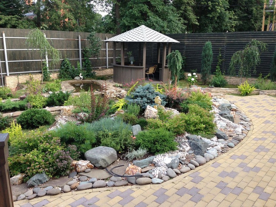 Террасированный рокарий