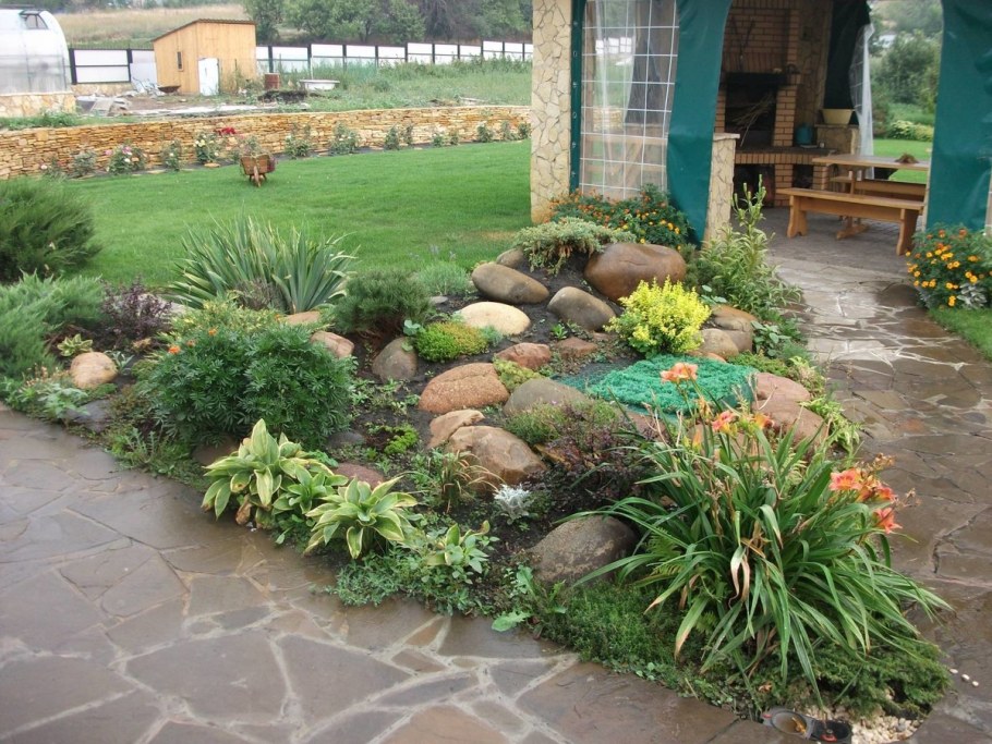 Террасированный рокарий