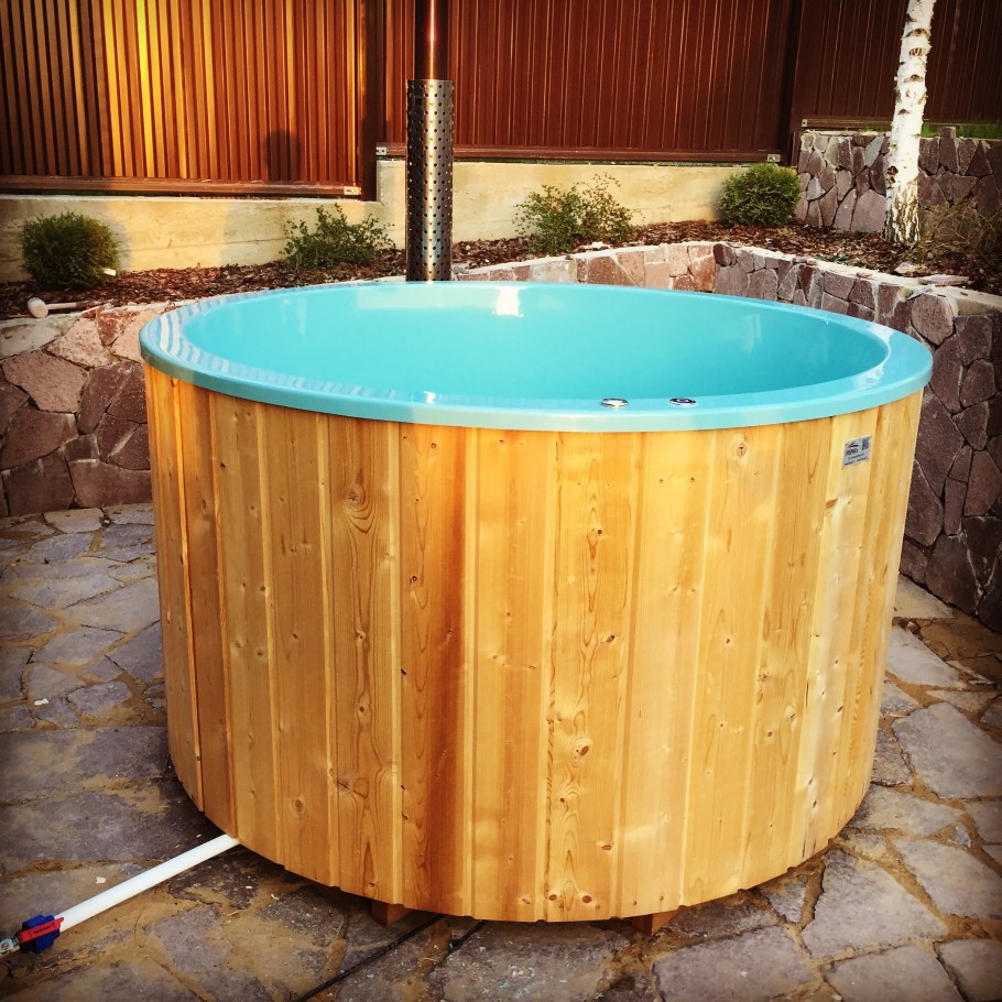 Купель из бетонного кольца