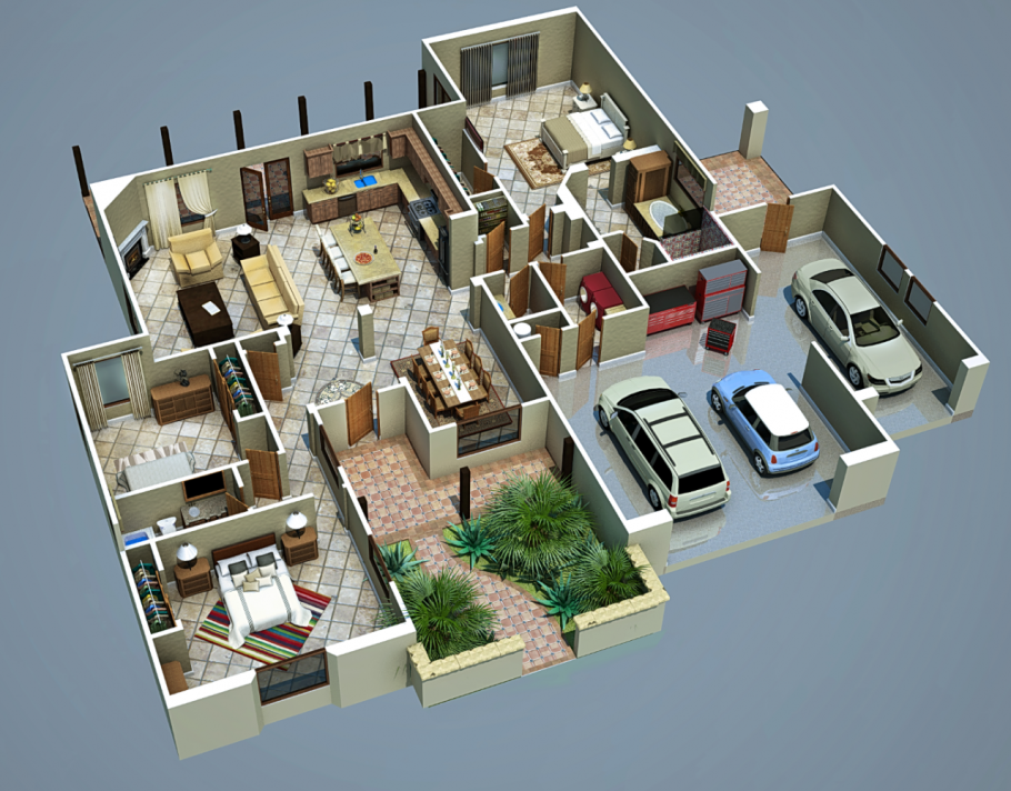 Floorplan 3d планировка