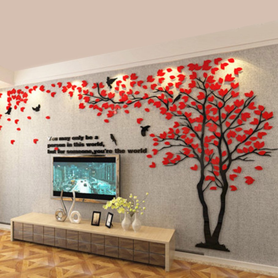 Оригинальный декор стен