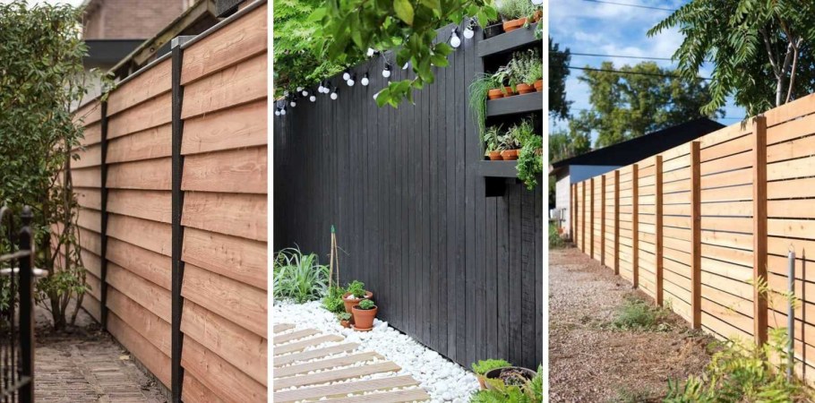 Недорогой закрытый забор для дачи