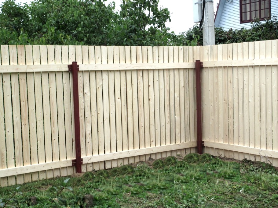 Бюджетный забор для дачи