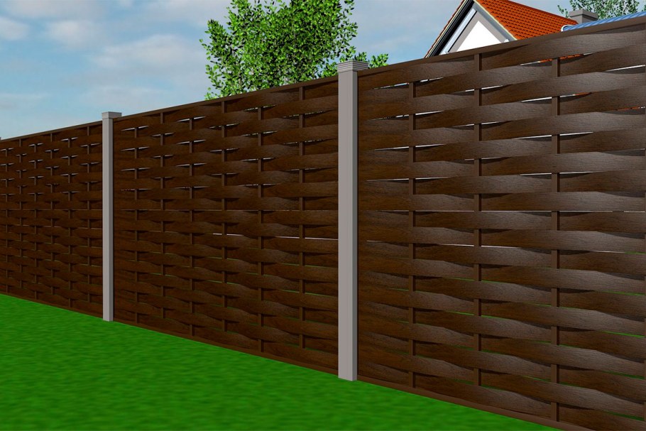 Деревянный забор