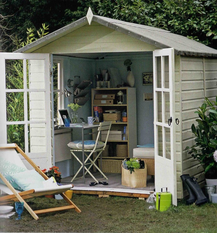 Маленький сарай для дачи