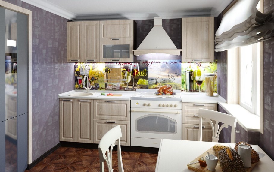 Кухня Прага дуб сонома