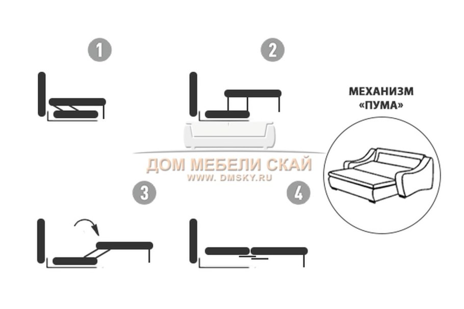 Диван Карина 160 Аскона