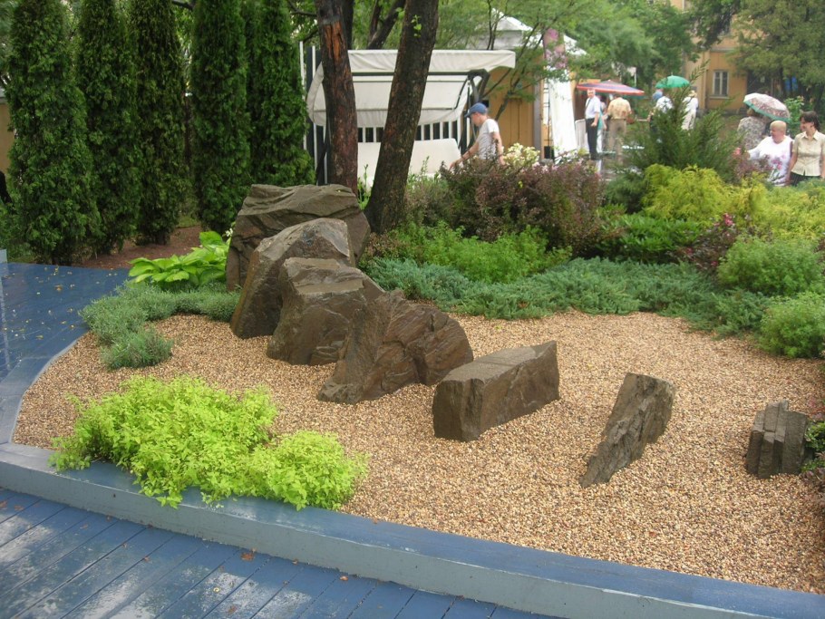 Рокарий сад камней