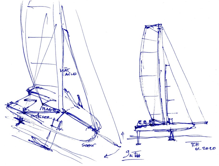 Катамаран Нептун чертежи