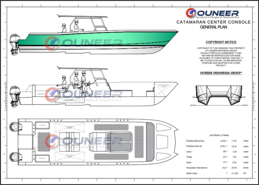 Устройство парусного катамарана