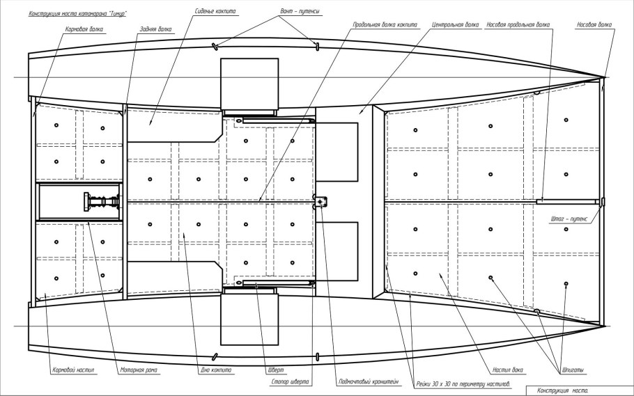 Hk40' - Power Sailing Catamaran.