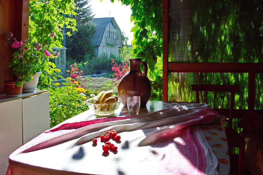 Завтрак на даче