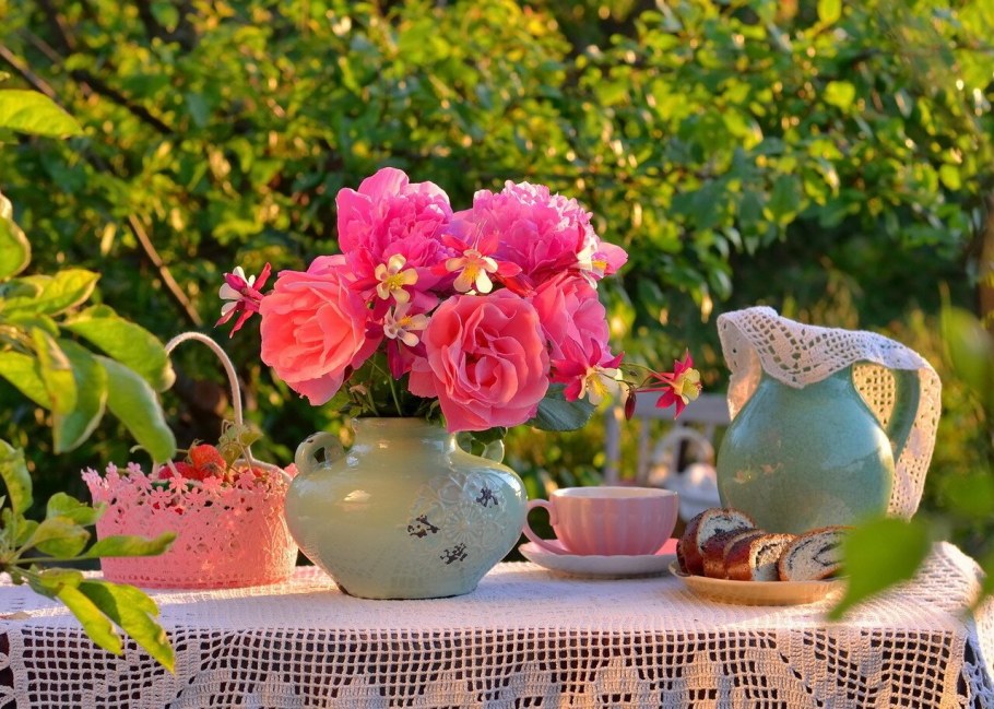 Чаепитие на даче