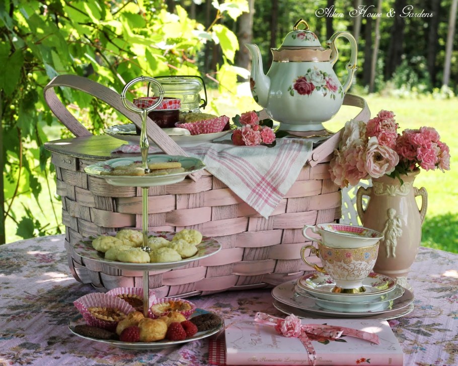 Чаепитие на даче