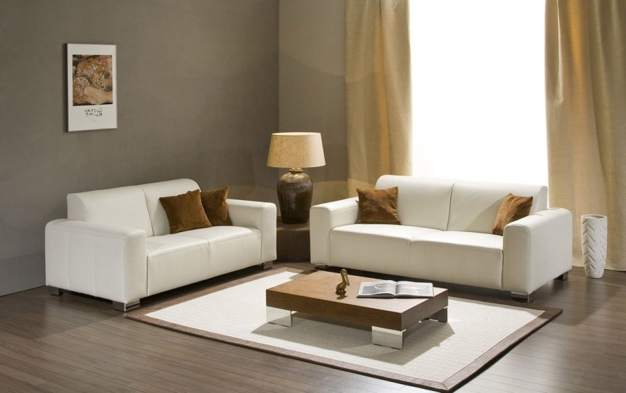 Два дивана в интерьере